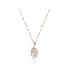 14K Women's Shine Point Necklace El14Nn024