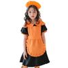 Halloween Children's Costume Pumpkin Parent-Child Witch Costume Maid Costume Princess Girl Baby Vampire Dress Girl