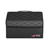 Car Trunk Storage Box Foldable Organizer Tools For Toyota 86 Mirai Supra Prado Alphard Crown Venza Prius Yaris RAV4 CHR Keyring