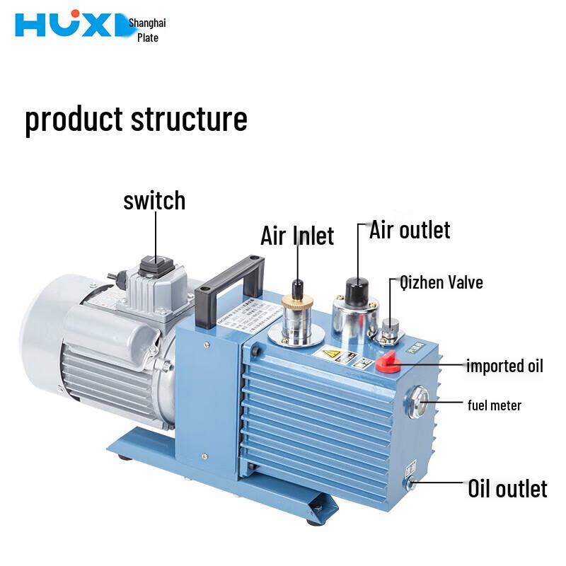 HUXI Industrial Rotary Vane Vacuum Pump