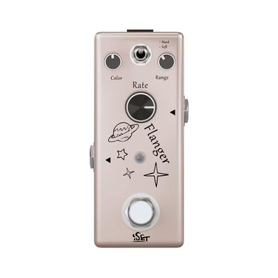 iSET Analog Flanger Pedal for Electric Guitar Bass True Bypass (Flanger)