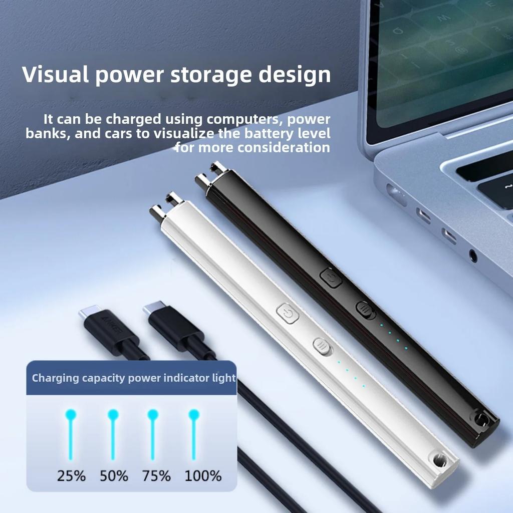 Windproof Electronic Lighter Aromatherapy Candle Gas Stove Ignition Gun Usb Charging Household Ignition Stick New Gifts