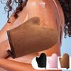 Self-Tanning Glove Tanning Body Lotion Mitt Reusable Machine Washable Applicator with Thumb Soft Tool Double-Sided Applicator