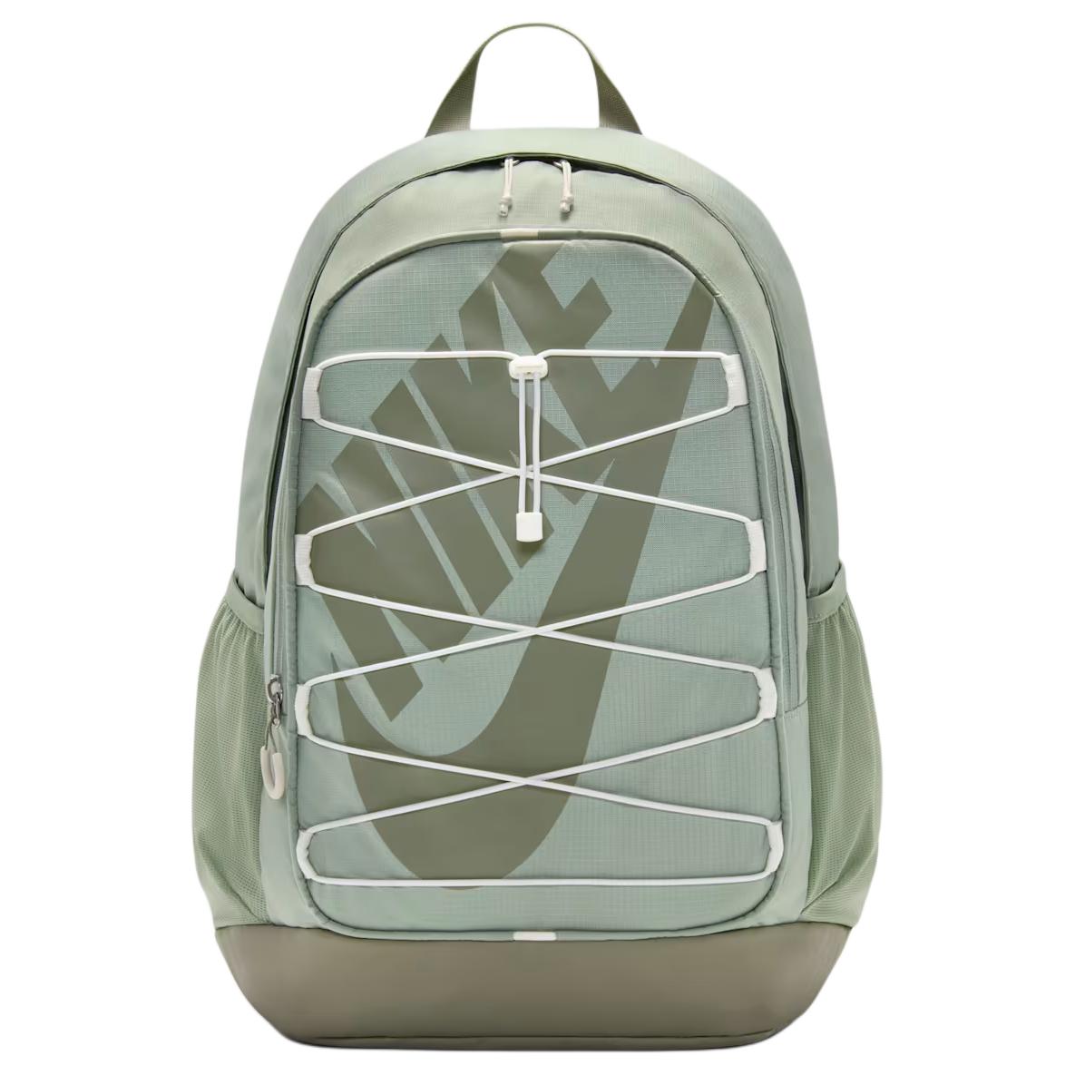 

Nike Hayward 26L Casual Sports Zipper Closure Polyester Backpack Unisex Backpack Green HJ8200-370 Green
