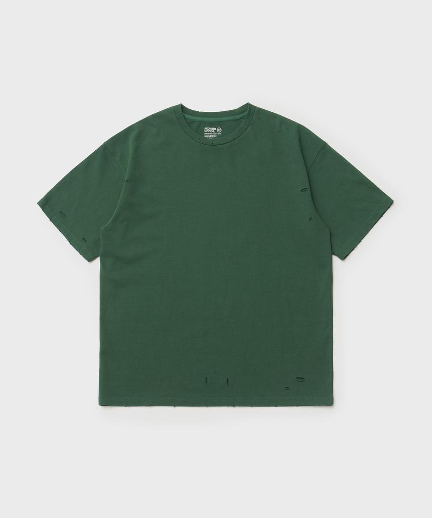 ANOTHER OFFICE Bold Damage Tee (Forest Green)