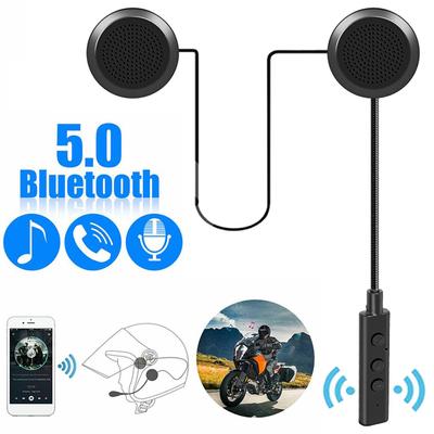 Bluetooth Motorcycle Helmet Headset BT5.0 Wireless Riding Headphone Anti-interference Motor Bike Handsfree Skiing Earphone