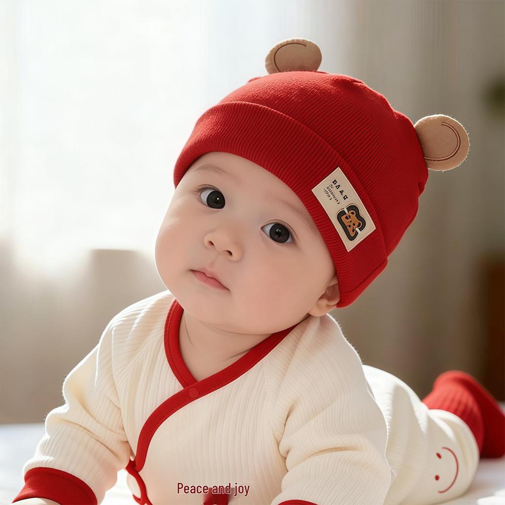 Warm Thickened Unisex Baby Hat for Newborns - Spring & Autumn