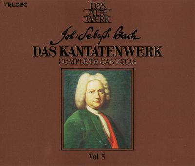 CD JOHANN SEBASTIAN BACH - Das Kantatenwerk ? Complete Cantata 835031 Teldec 1985 Europe ObiClassical Used