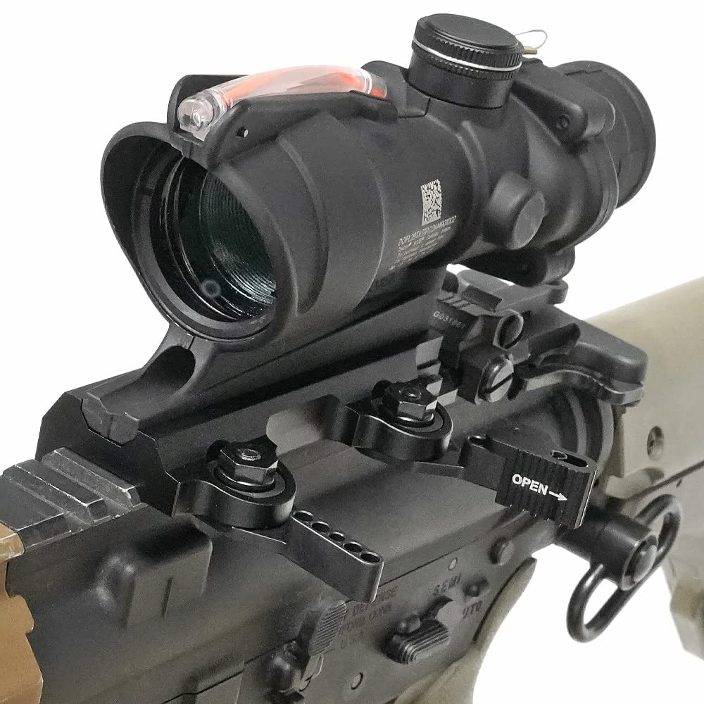 Evolution Gear ACOG-specific LARUE-type QD Lever Mount, Replica Scope Mount for the LT100.