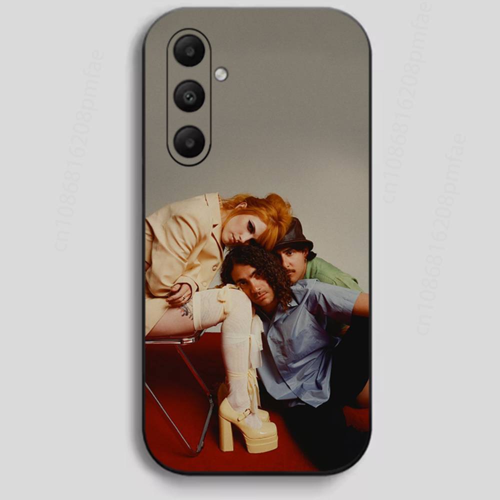

P-ParamoreS Band Phone Case for Samsung Galaxy A73,23,53,33,24,72,22,52,32,54,A34 Soft Cover Samsung A42 5G