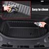 For Xpeng XiaoPeng G9 2023 2024 2025 Car Front Trunk Storage Mat Fit Modified TPE Trunk Lower Storage Mat Interior Accessories