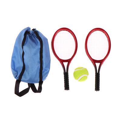 4 sztuki/zestaw domek dla lalek miniatura rakieta tenisowa zestaw tenisowy symulacja sport model