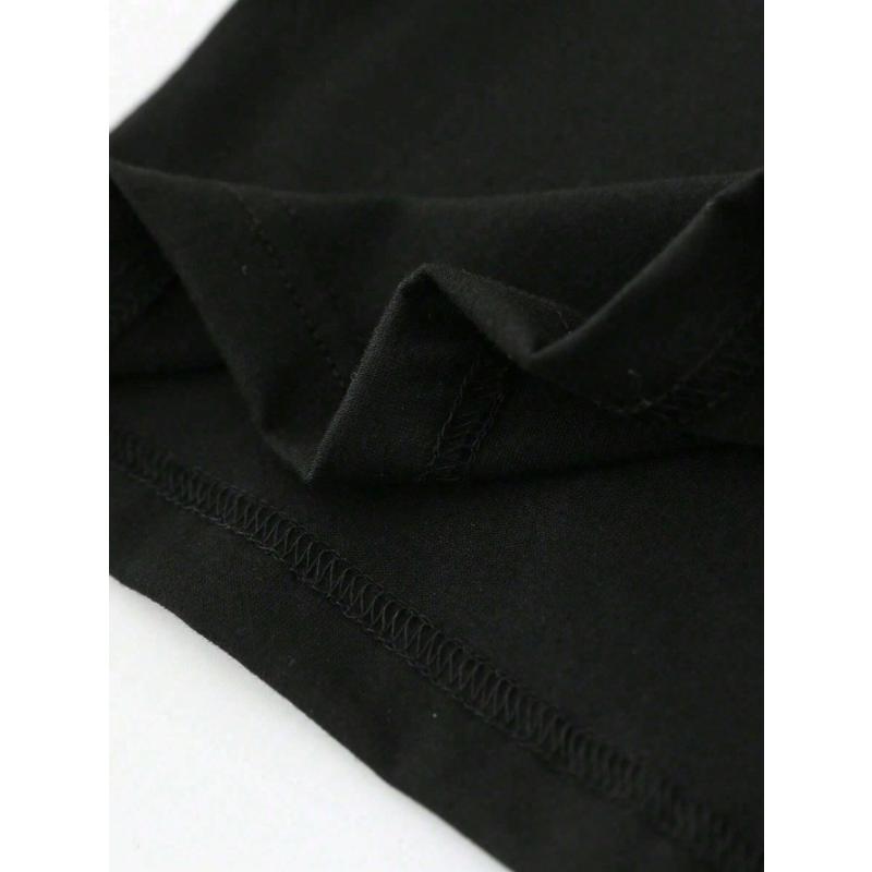 Women's Casual Fashionable Snowman Reindeer Christmas Tree Print Basic Short Sleeve T-Shirt, Suitable For Christmas Party