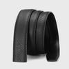 Men's Premium Cowhide Leather Belt with Automatic Pin Buckle