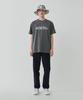 Snow Peak Recycled Cotton Dyed T-Shirt SP Size S CHARCOAL TS-25SU201 Perfect for Festivals, Camping, and Outdoor Activities
