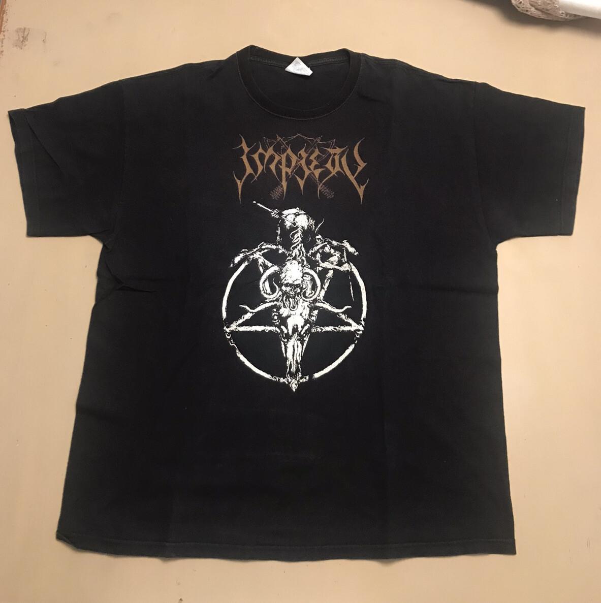 Impiety - Unholy Masters Of Darkness!!! shirt Profanatica Sarcophagus black metal - XXXXL