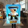 1PC Stumble Guys Tumble Blanket, High Quality Comfortable for All Seasons, Home Decor, Warmth and Comfort