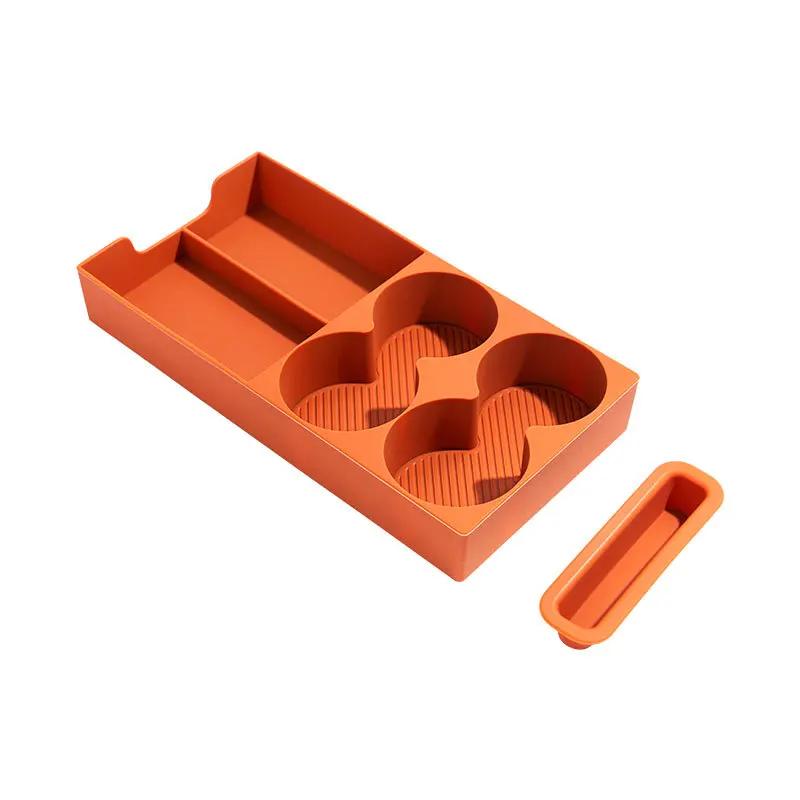 For AITO M9 2024 Heater Cooler Box Silicone Pad Scratch Resistant Waterproof Dedicated Refrigerator Protective Mat Car Accessory