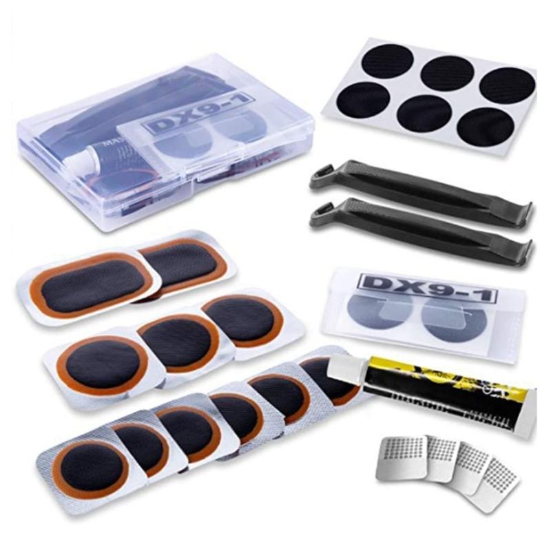 Bicycles Tire Puncture Repair Kits Rubber Tire Patches Bicycles Inner Tube Tire Tool Portable Cycling Repair Tool