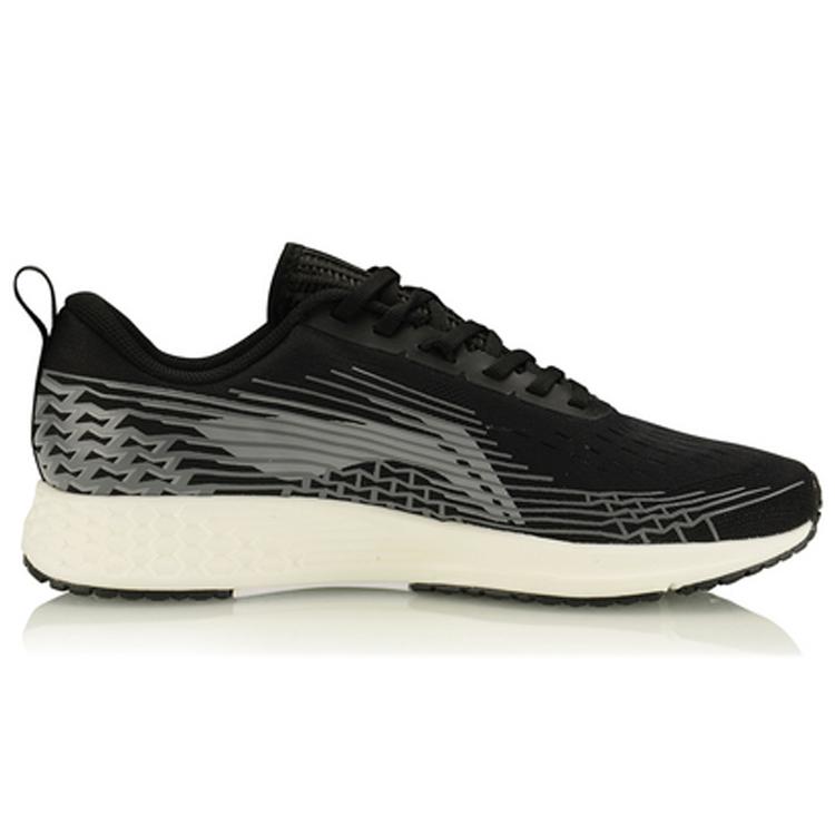 New LiNing Red Hare 4 Low top Running Shoes Men's Pitch Black Gray ARBP037-7