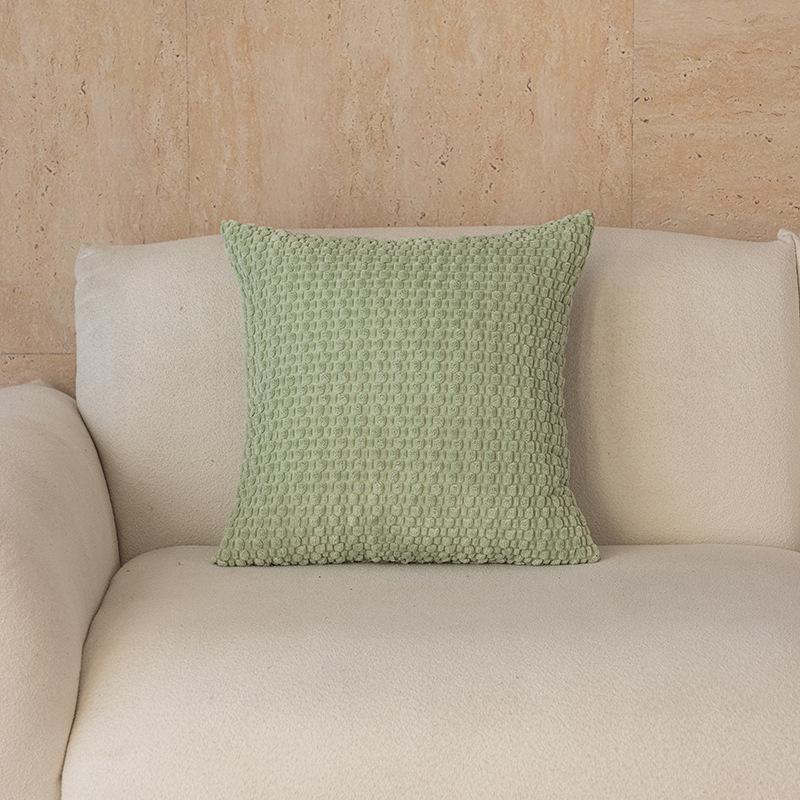 2pcs Modern Double-Sided Design Soft Velvet Sofa Cushion Covers, Office Chair Backrest Pillowcases, Durable Headboard Cushion Covers for Sofa and Bed