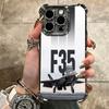 Fighter Plane F-22 Raptor Cool Soft Phone Case For iPhone 15 16 17 Air 14 Pro Max 16E Plus 13 12 Mini Plating Anti-Fall Fundas