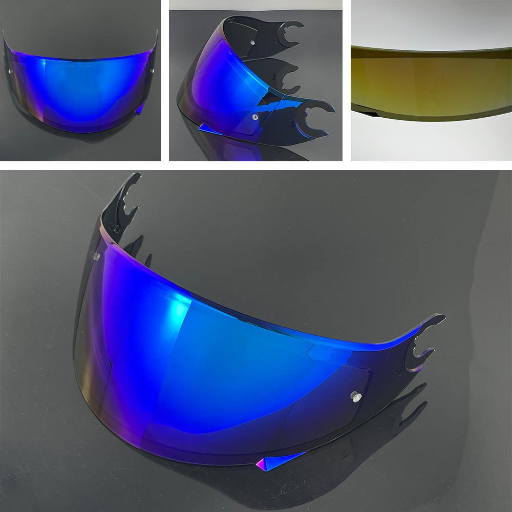 SPARTAN CARBON Visors for SHARK Spartan/D Skwal 2 Motorcycle Helmet Visors UV Protection Electroplated Visera Casco Moto