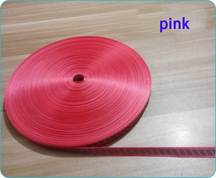 Width 1CM Reflective Warning Tape Trafficsanitation Reflective Cloth Strip High Brightness Reflective DIY Tape Fluorescent Band 1 Meter розовый