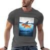 Mindset ist alles Fisch und Hai Illustration Motivation T-Shirt Anime T-Shirts Oversize T-Shirt Für Unisex T-Shirt