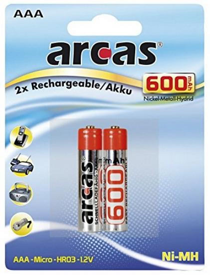 HEITECH 4er Pack NIMH-Akku, Micro/AAA / HR03 700 MAh Wiederaufladbare