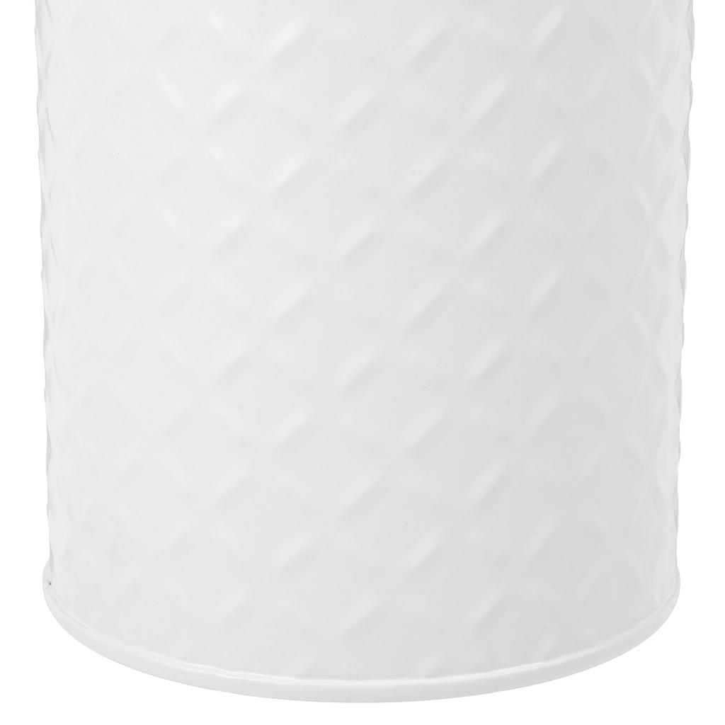 Metal Kitchen Canister with Airtight Bamboo Lid for Coffee Beans Tea Sugar Grains Spices Countertop Storage Freshness Keeper