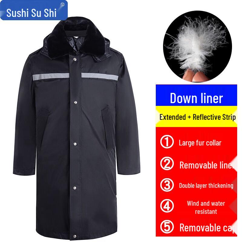 Sashi DJ0008 Winter Multi-functional Cotton Work Overcoat 165