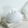 Modern Ceramic Tissue Box Minimalist Paper Towel Holder Box Creative Home Decor Tissue Box for Living Room Coffee Table Ornament