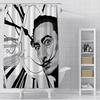 Salvador Dali Contemporary Pop Realism Painting Shower Curtain Waterproof Polyester Fabric Bath Curtains Bathroom Decor Curtain