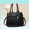 Stylish Cross-border Trend Pu Shoulder Bag With Color Blocking