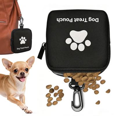Portable Dog Treat Bag Outdoor Training Dog Food Pocket Leakproof Multifunctional Dog Reward Waist Bags Pet Supplies