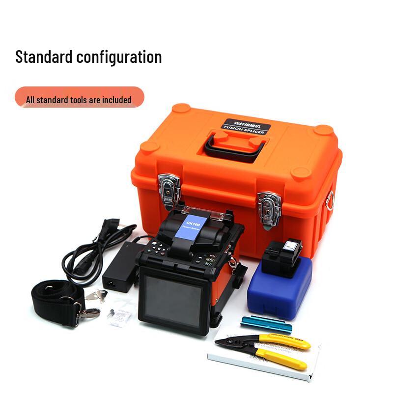 CommKing CK100 Fully Automatic Fiber Fusion Splicer Kit