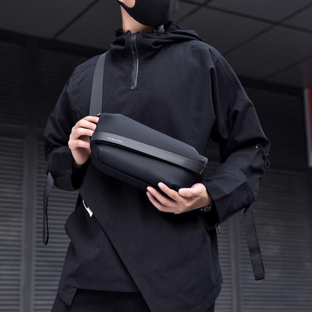 Larger Capacity Chest Bag Casual Style Shoulder Messenger Bag Waist Pack Bag  Business