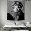 David Bowie Wall Tapestry Art Tapestry Background Cloth Fashion Print Background Cloth Wall Decoration Atmospheric Background Cloth