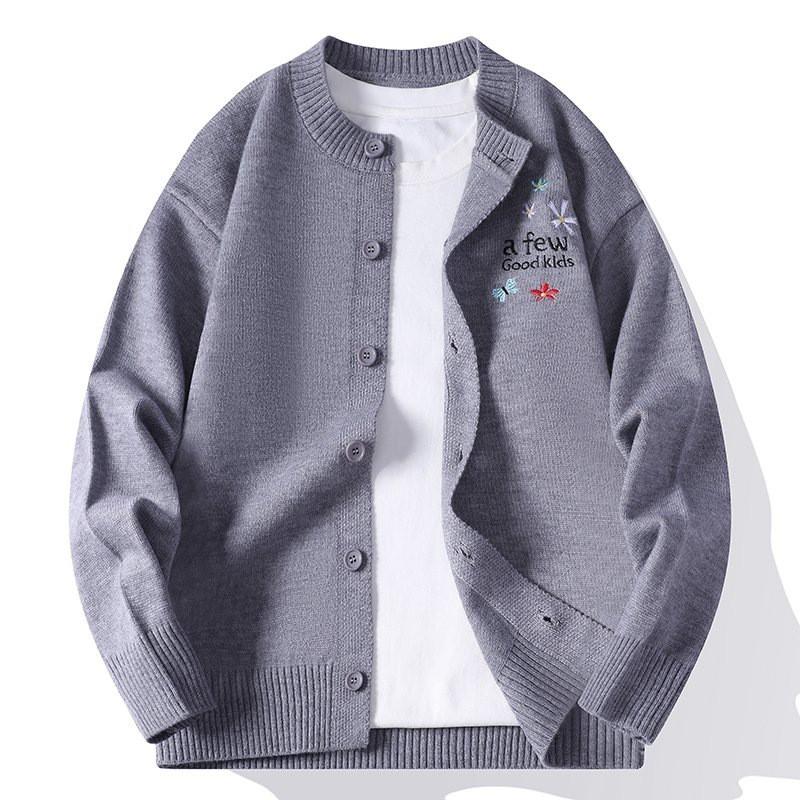 Unisex Oversized Knit Cardigan Sweater Loose