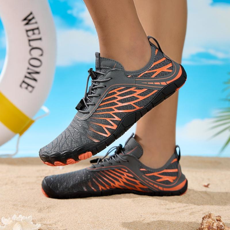 Men Women Quick-Drying Water Shoes Lightweight Barefoot Quick Dry Outdoor Beach Aqua Shoes Swimming Beach Shoes Surfing Fitness