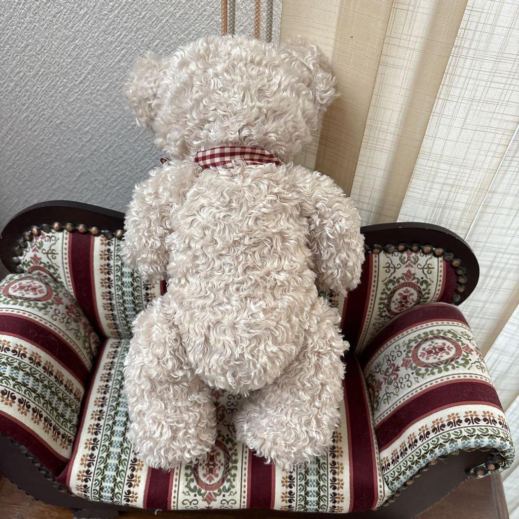 [USED] Vintage French stuffed teddy bear