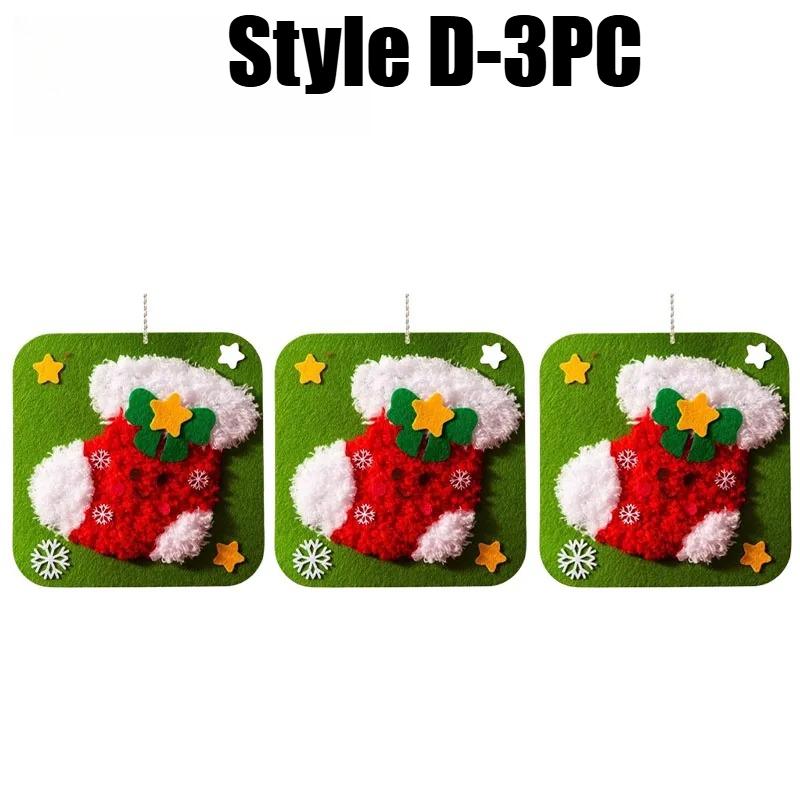 Static Cling Christmas Window Decals White Snowman Tree Design for Glass Door Holiday Home Office Decoration