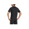 adidas Originals SS25 Mexico Gold Equipment Series Soccer Pullover Casual Short Sleeve T-Shirt Men Tops Black JE5336