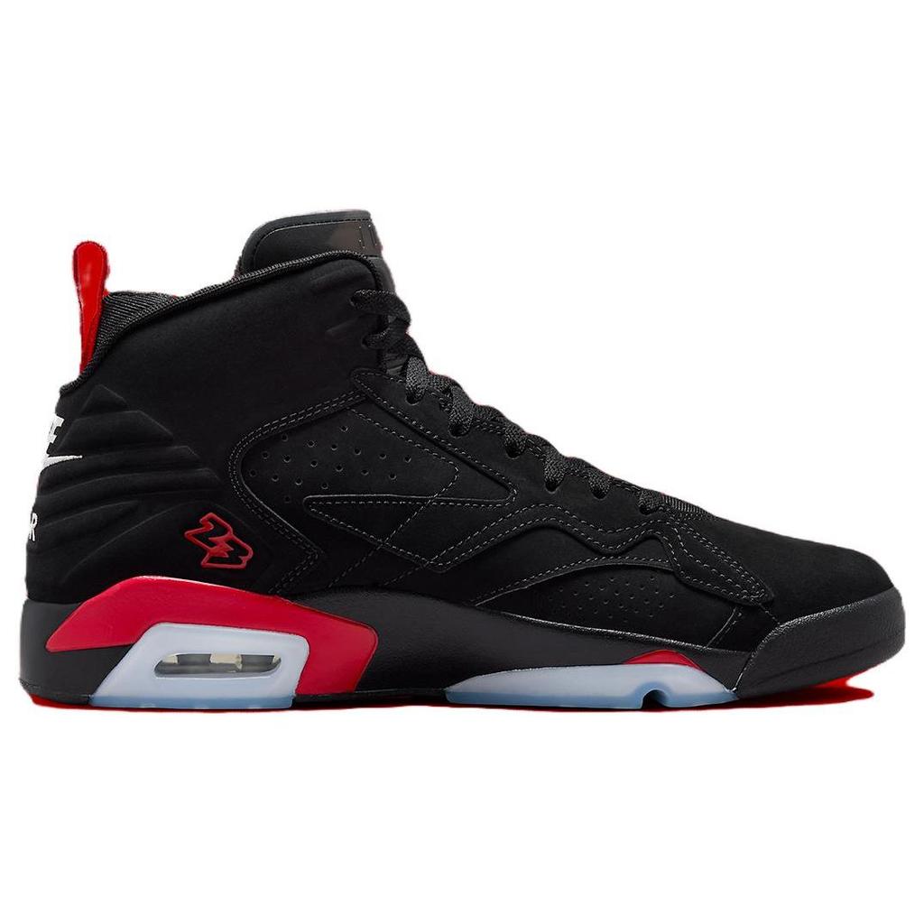 Adidași Bărbați Air Jordan MVP Bred Negru Alb Roșu Universitar DZ4475-061