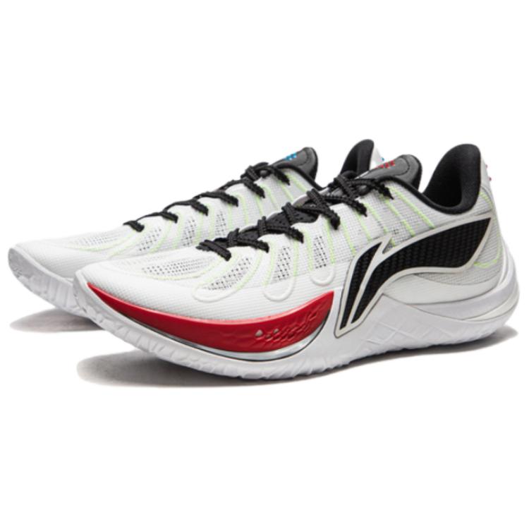 Li-Ning Men's Li Ning Sonic 14 Comfortable Durable Shock Absorbing Low Top Basketball Shoes Sneakers Abaw015-1 Cm