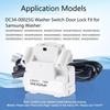 TopHomer DC34-00025G Washer Door Lock Switch Replacement for DC34-00025G, AP6884125, PS12720530, EAP12720530, Compatible with WA50R5400AV/US-01,