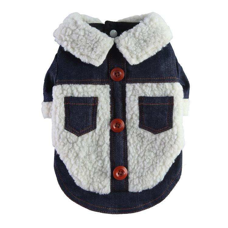 Waterproof Warm Dog Jacket: Thickened Cotton Velvet for Cold Protection, Winter Outdoor Pet Clothing