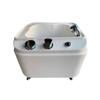Foot Bath Basin with Footrest Builtin Acrylic Pedicure Tub Ergonomic Footbath Spa for