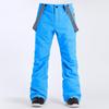 Men's Windproof Waterproof Ski Bib Pants - Thick, Warm, for Outdoor Sports
